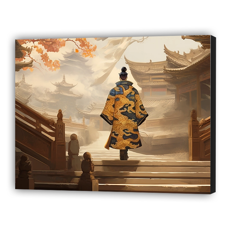 Samurai in yellow