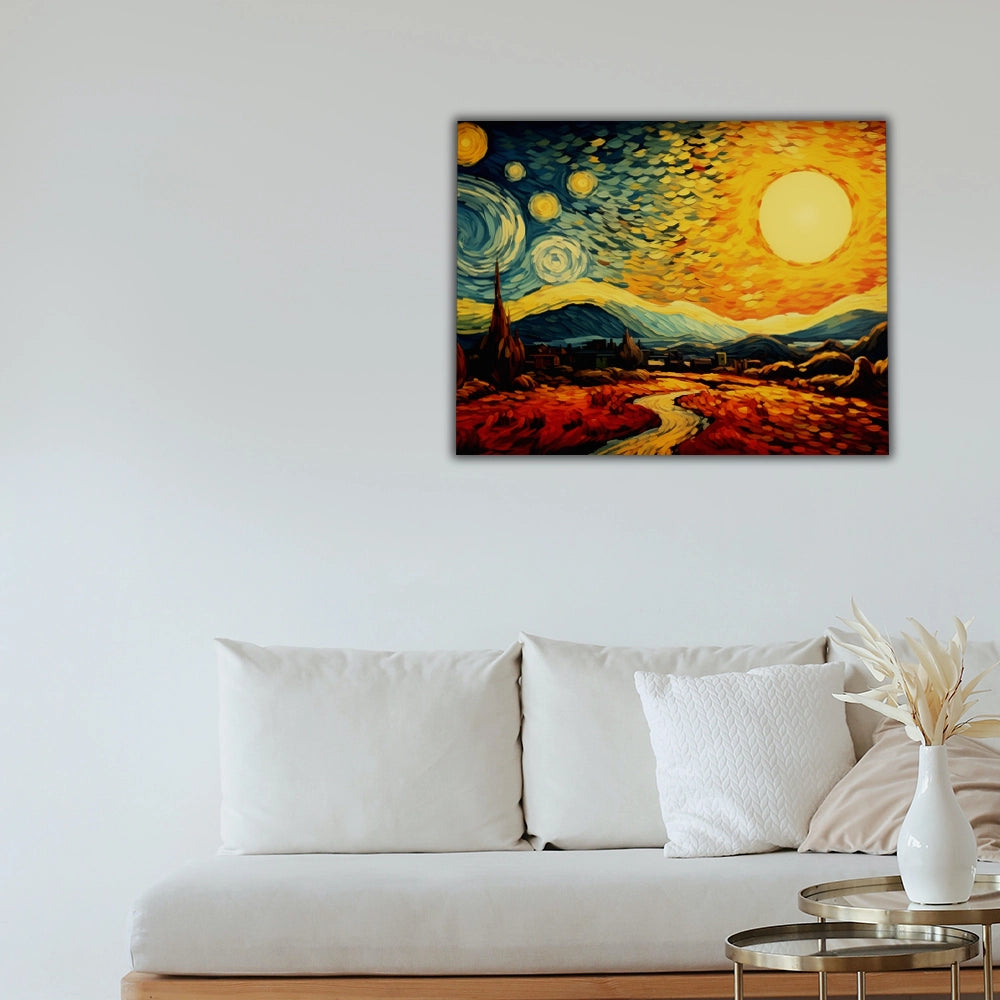 Vivido tramonto | Van Gogh