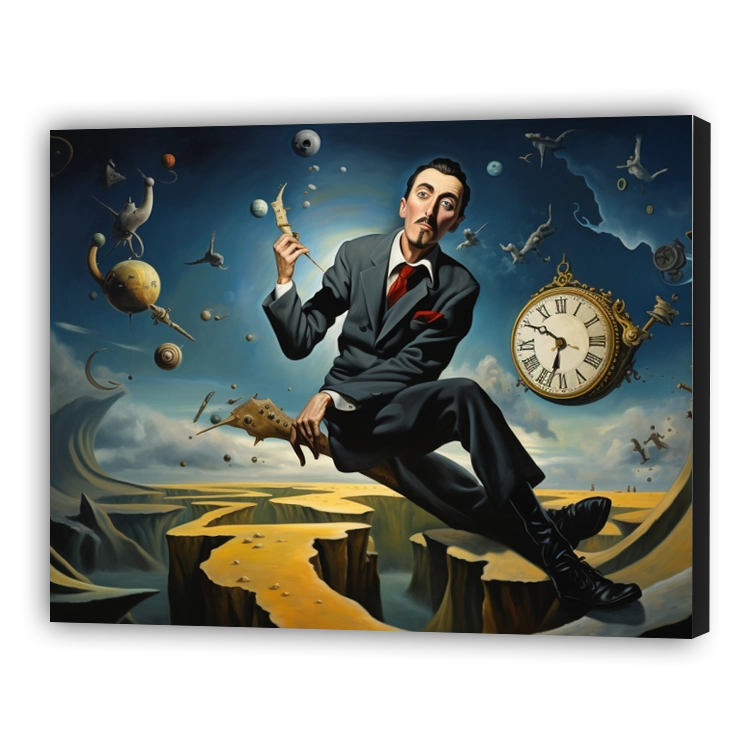 Space and time | Salvador Dalí