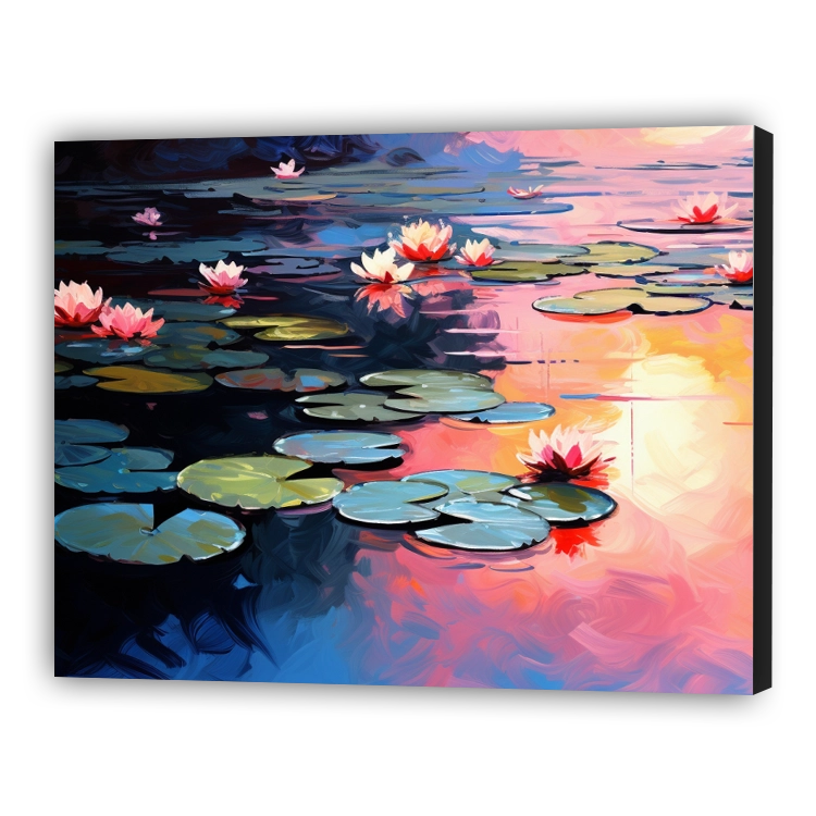 Tramonto sulla palude | Claude Monet