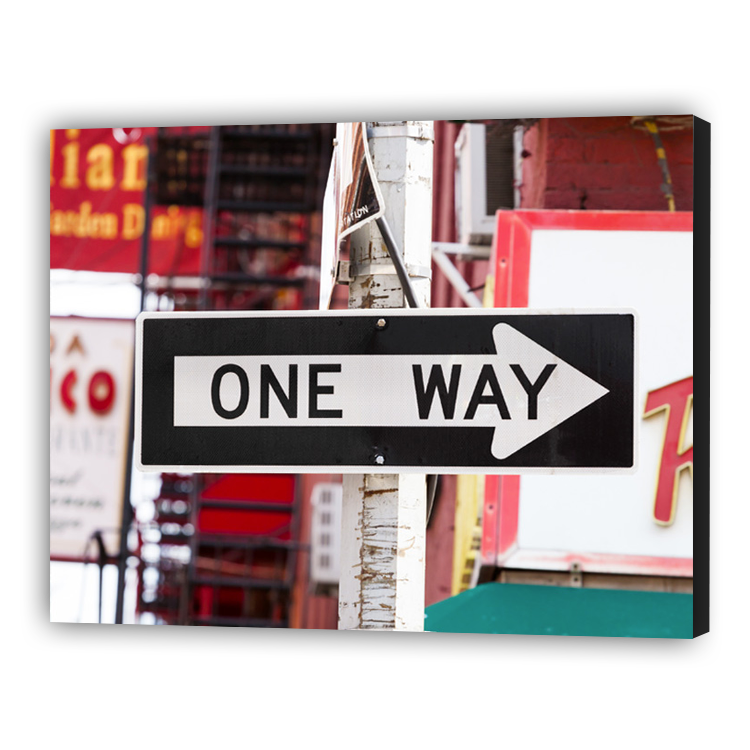 One way