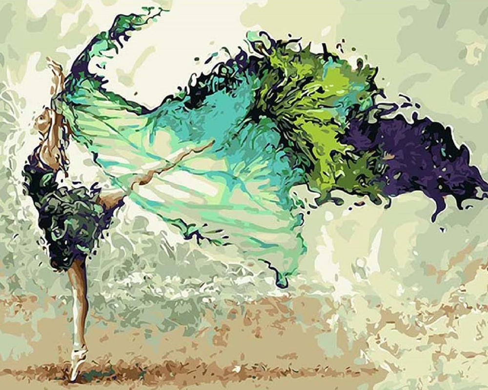 Ballerina in Verde