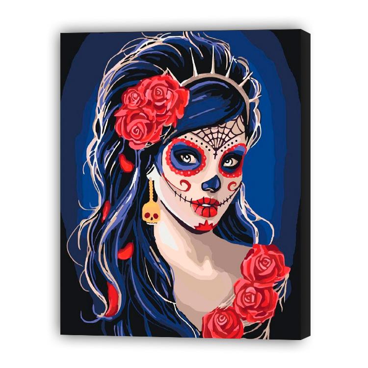 Trucco messicano Catrina