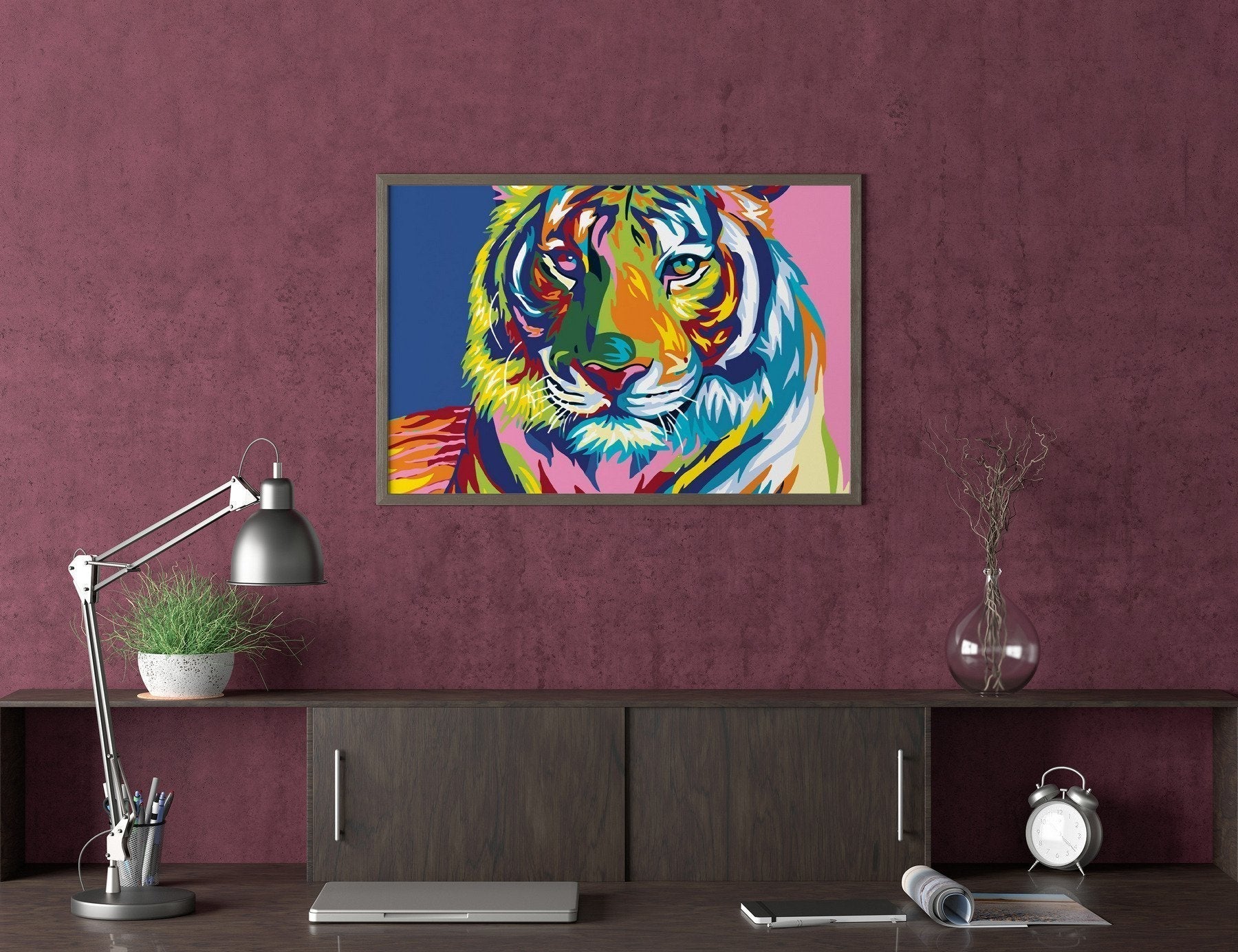 Tigre colorata