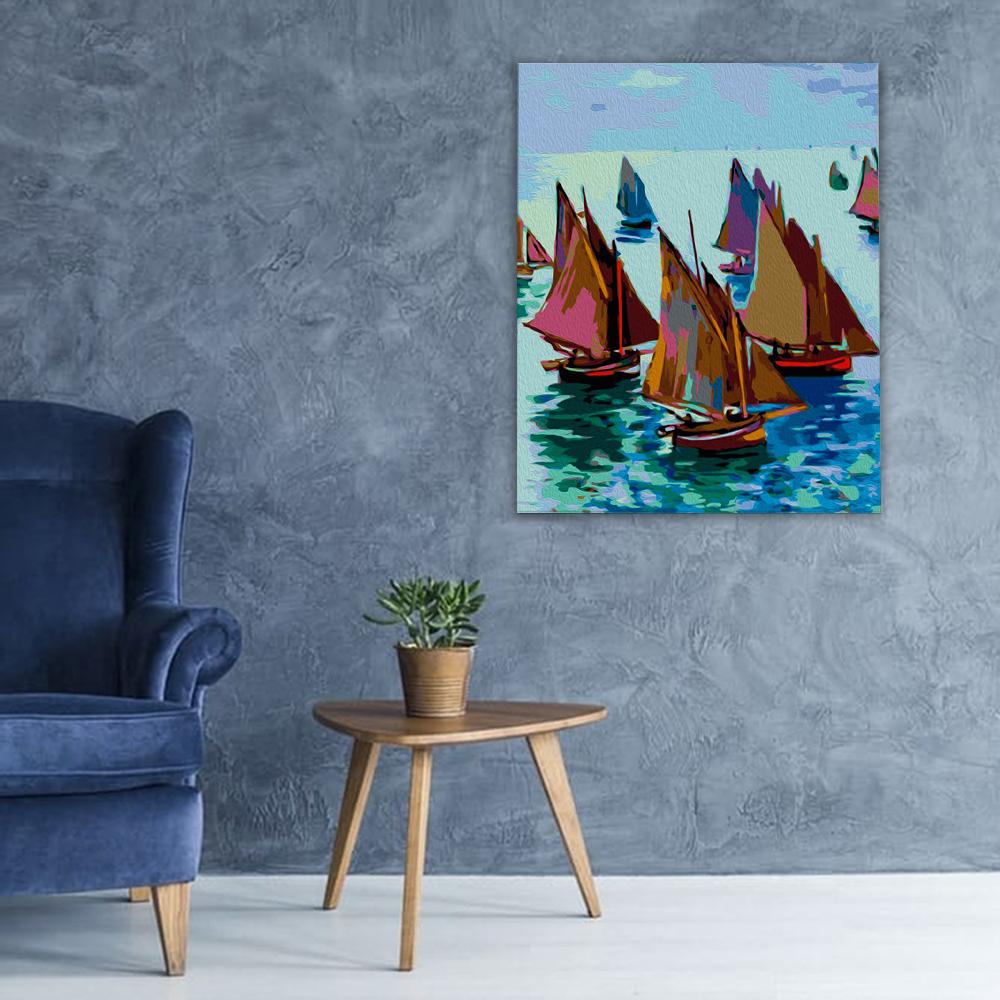 Claude Monet"Barche da pesca"