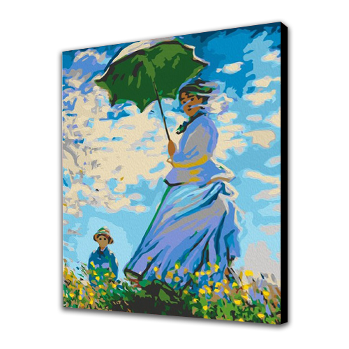 Claude Monet "Donna con un ombrellone"