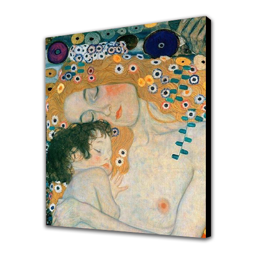 Gustav Klimt's mother and son