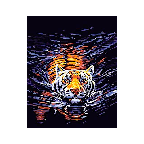 Tigre in acqua